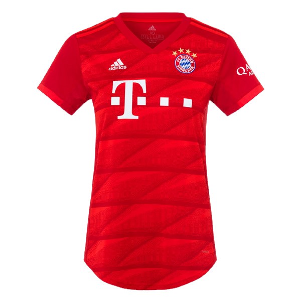 Camiseta Bayern Munich 1ª Kit Mujer 2019 2020 Rojo